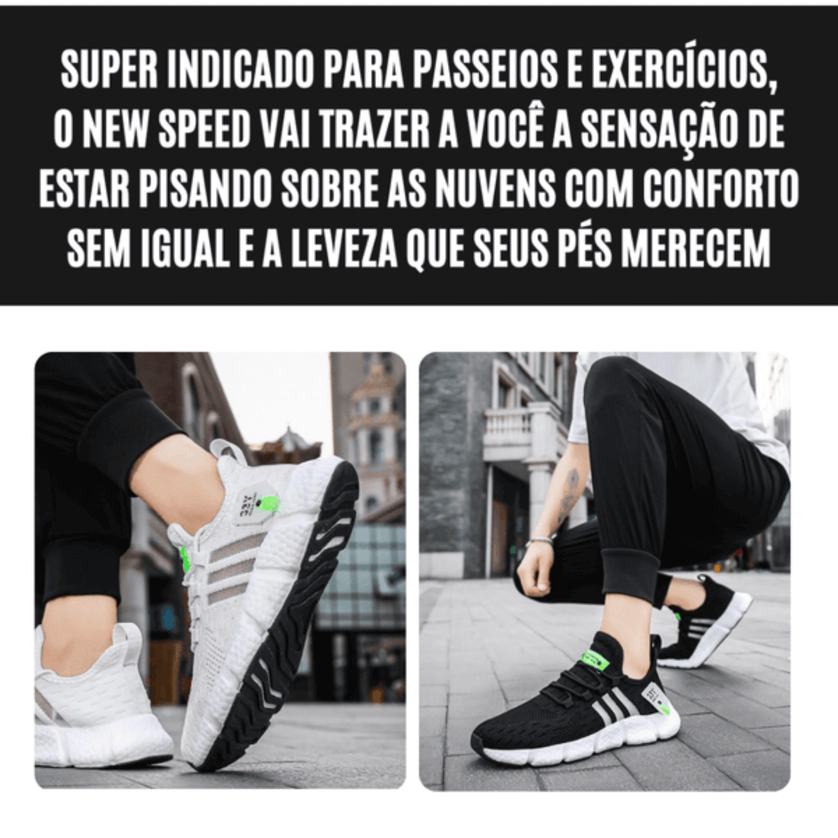 Tênis Para Academia Masculino New Speed Viriati